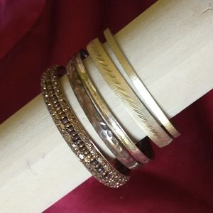 Set of 5 Bangle Bracelets